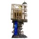 Maquete de madeira da Corrida de Bolinhas Gringotts