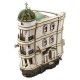 Maquete de madeira da Corrida de Bolinhas Gringotts