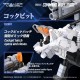 Maquete Zoids Command Wolf Urban Warfare 1/100