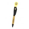 Caneta com luz de Lufa-Lufa - Harry Potter
