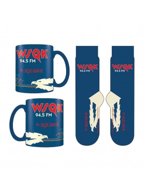 Set de taza y calcetines WSQK de Stranger Things.