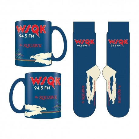 Conjunto de caneca e meias WSQK de Stranger Things.