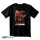 Camiseta unissex preta com design Chainsaw Man Devil Hunter