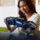 Modelo LEGO Technic Ford GT 2022 em azul e branco