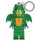 Chaveiro Lego Menina Dragão Verde Claro