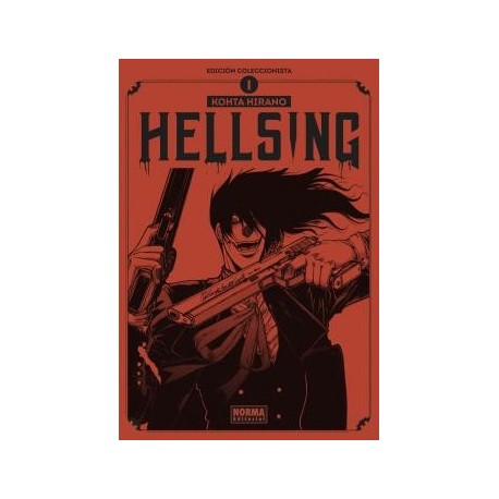 Capa do livro Hellsing 01 Edição de Colecionador