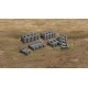 Trilhos de trem LEGO City com segmentos retos e curvados