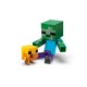 Set LEGO Minecraft con gallina jockey y mini zombie