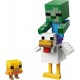 Set LEGO Minecraft con gallina jockey y mini zombie