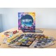 Caixa do jogo de tabuleiro Entropy com design galáctico