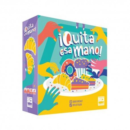 Caja del juego de mesa Quita esa Mano de SD Games