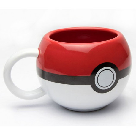 Taza 3D Pokeball Pokemon