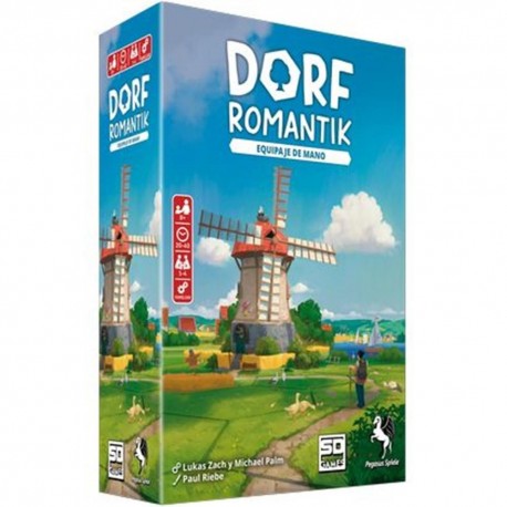 Caixa do jogo de tabuleiro Dorfromantik Mala de Mão