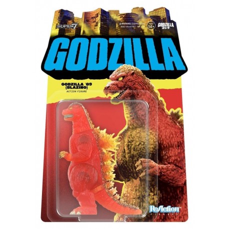 Figura de 10 cm do Godzilla 1989 Blazing