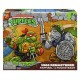 Figuras de acción Raphael y Rocksteady de Tortugas Ninja