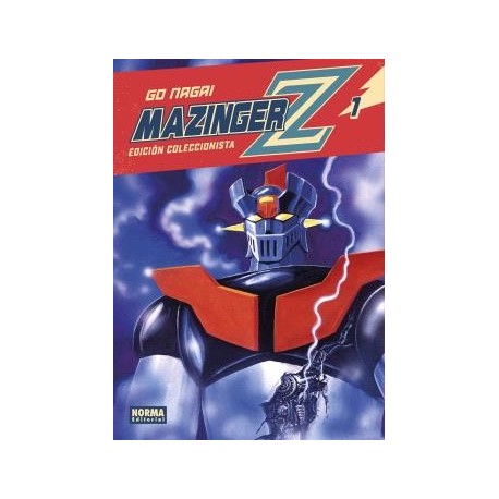 Portada del libro Mazinger Z Ed. Coleccionista 01 por Go Nagai