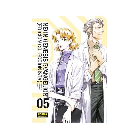 Portada del libro Neon Genesis Evangelion 05 Ed. Coleccionista