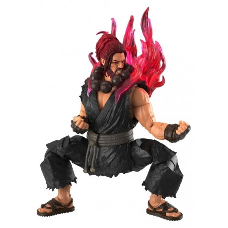 Figura Akuma Street Fighter 15 cm com acessórios