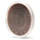 Moneda oficial FC Barcelona en cobre