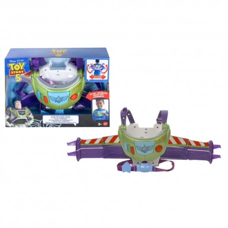 Mochila jato Buzz Lightyear Toy Story 5 com luzes e som