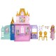 Castelo Close & Carry com boneca Rapunzel e acessórios
