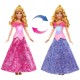 Boneca Aurora com vestido rosa e azul Disney