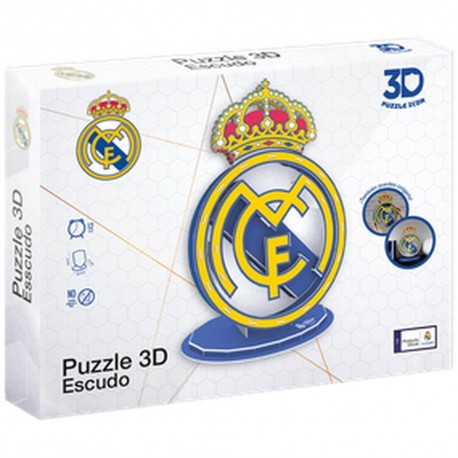Quebra-cabeça 3D do escudo do Real Madrid por Banbo Toys