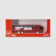 Ônibus de brinquedo oficial vermelho do Arsenal 2025
