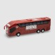 Ônibus de brinquedo oficial vermelho do Arsenal 2025