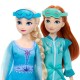 Conjunto Festa de Pijama Frozen com Elsa, Ana, Olaf e acessórios