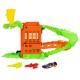 Pista Hot Wheels City con cocodrilo y coche