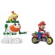 Blister figuras Bowser Jr. e Mario Hot Wheels