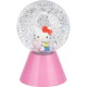 Lâmpada LED Hello Kitty com glitter e mudança de cor
