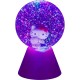 Lâmpada LED Hello Kitty com glitter e mudança de cor