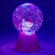 Lâmpada LED Hello Kitty com glitter e mudança de cor