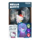 Lâmpada LED Hello Kitty com glitter e mudança de cor