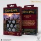Set de 7 dados blancos y azules de El Señor de los Anillos