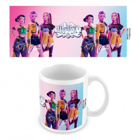 Caneca de cerâmica Huntrix Kpop Demon Hunters