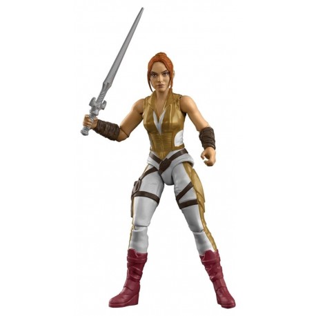 Figurine d'action Masters of the Universe avec épée et bâton