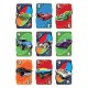Caixa de cartas UNO Hot Wheels da Mattel