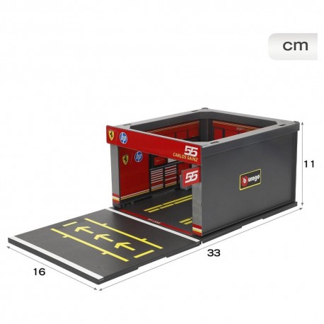 Diorama Box F1 Ferrari 2023 da BURAGO