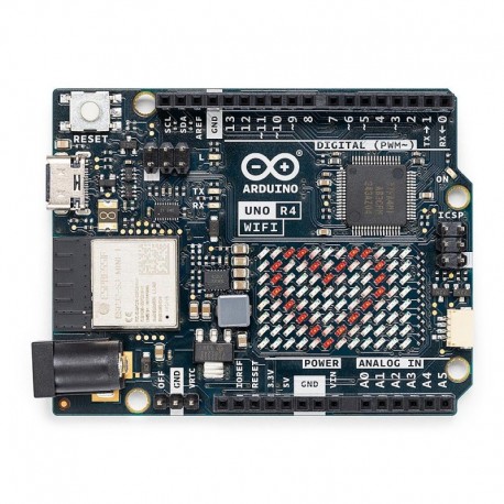 Placa Arduino Uno R4 WiFi com conectividade avançada