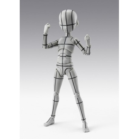 Figura Tamashii Nations Body-Kun Ken Sugimori gris