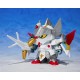 Figura Tamashii Nations Versal Knight Gundam con armadura y espada