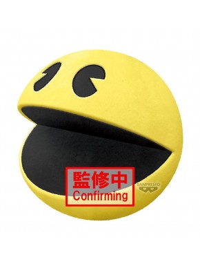Pelúcia gigante amarela do Pac-Man da Banpresto