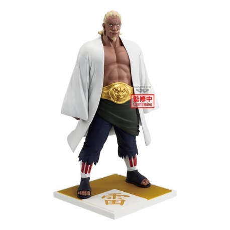 Figura de Raikage Ay de Naruto Shippuden de 17cm de Banpresto