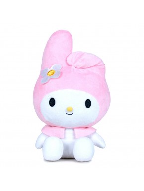 Peluche My Melody rosa, inspirado en Hello Kitty de Sanrio