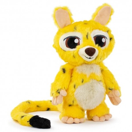 Peluche Marsupilami amarillo con manchas negras