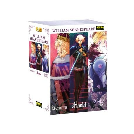Imagen del Pack Clásicos Manga de William Shakespeare