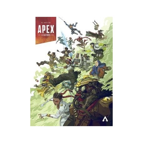 Capa do livro A Arte de Apex Legends